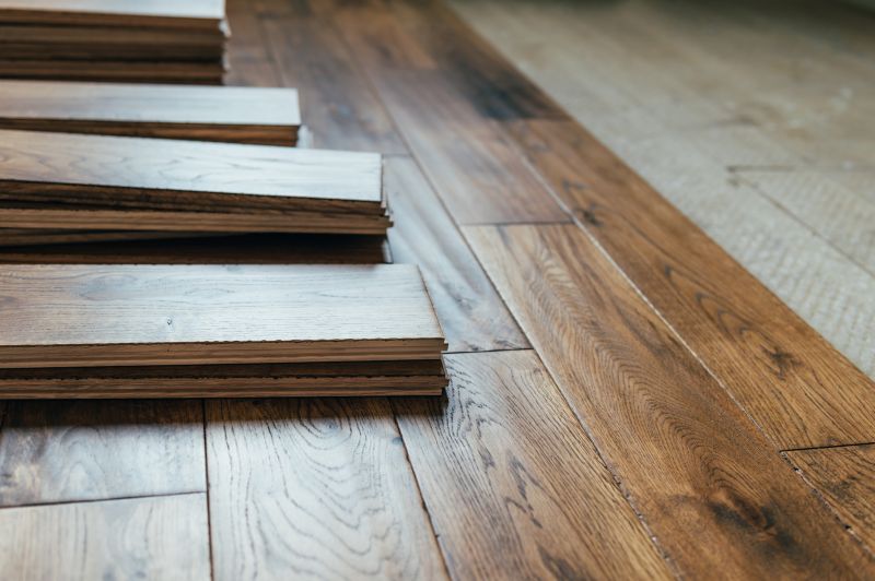 Close-up of Engineered Hardwood