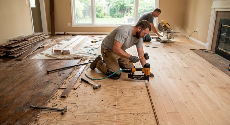 Oak Floor Installation in Phoenix, AZ