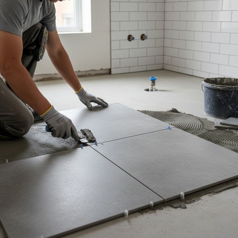 Restroom Floor Replacement in Annapolis, MD